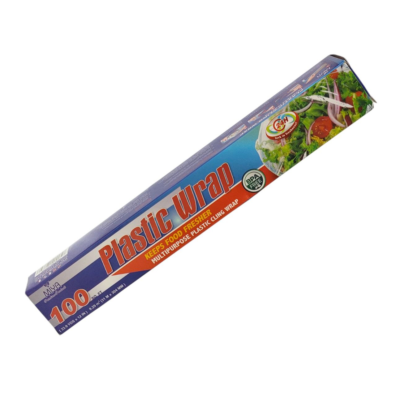 PAPEL PLASTICO ADHERENTE MULTIUSO MIYA 100 SQ FT