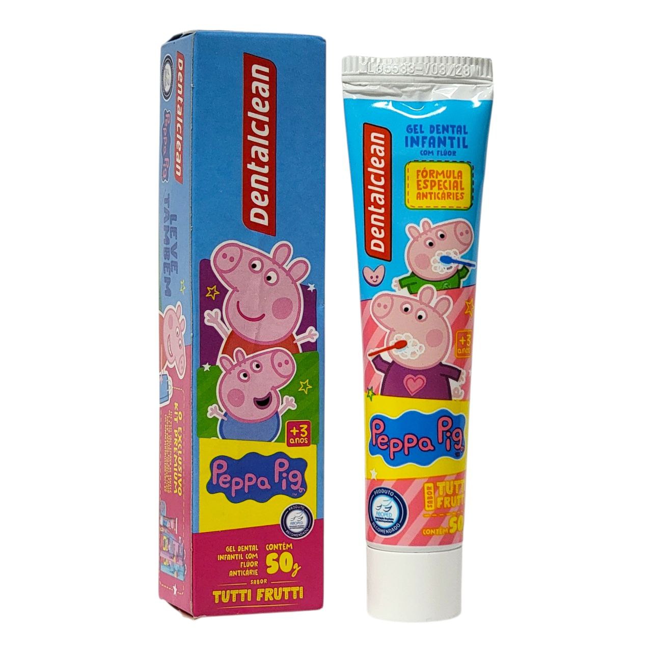 PASTA DENTAL INFANTIL PEPA PIG DENTALCLEAN 50G