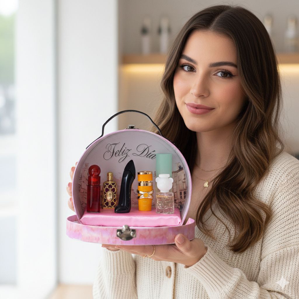 SET DE SAN VALENTIN DE 6 MINI PERFUMES ARABE Y DISEÑADOR ORIGINALES