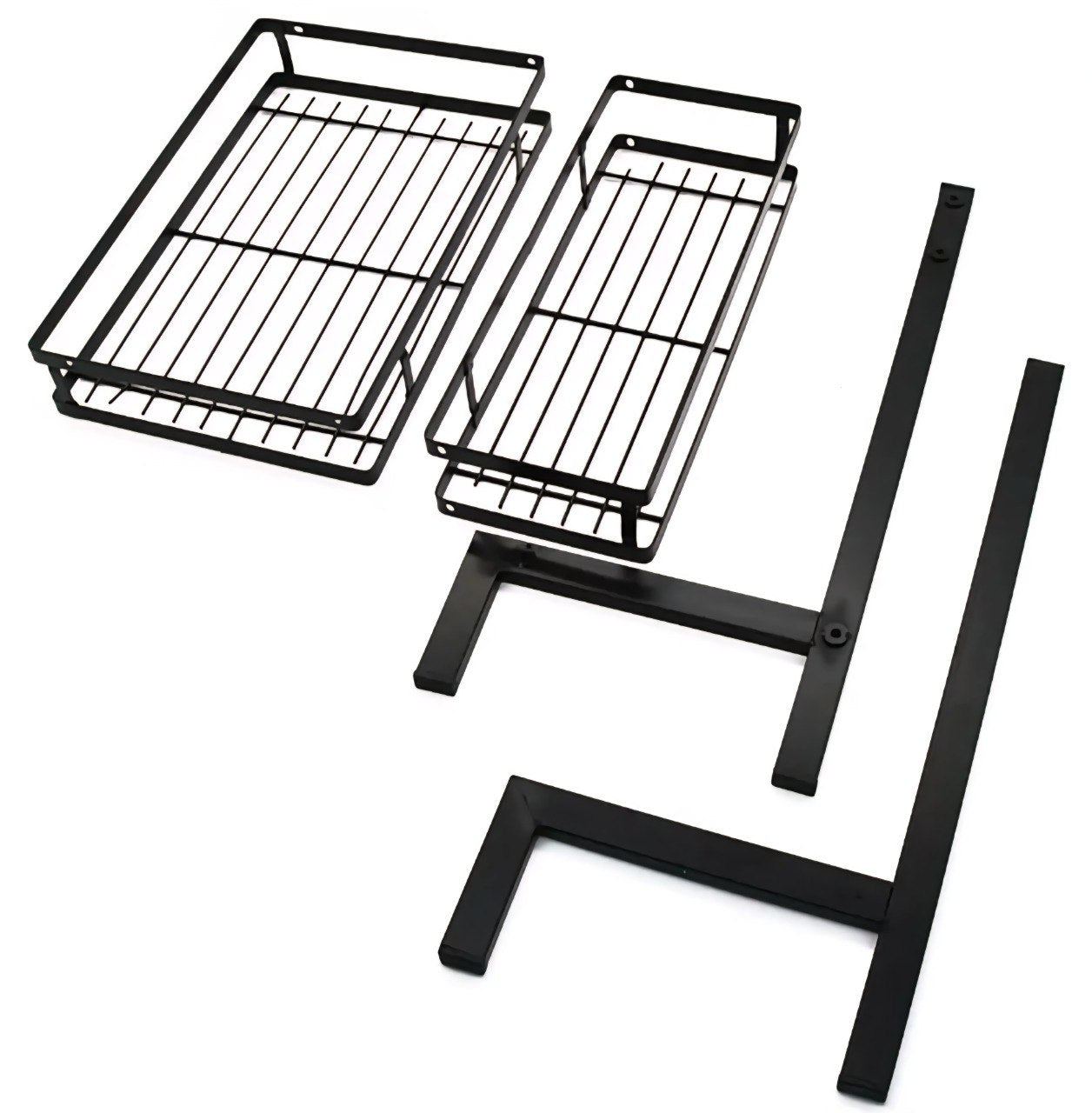 ORGANIZADOR ESTANTE DE ALMACENAMIENTO MULTIFUNCIONAL DE 2 NIVELES 32X19.5X 40CM