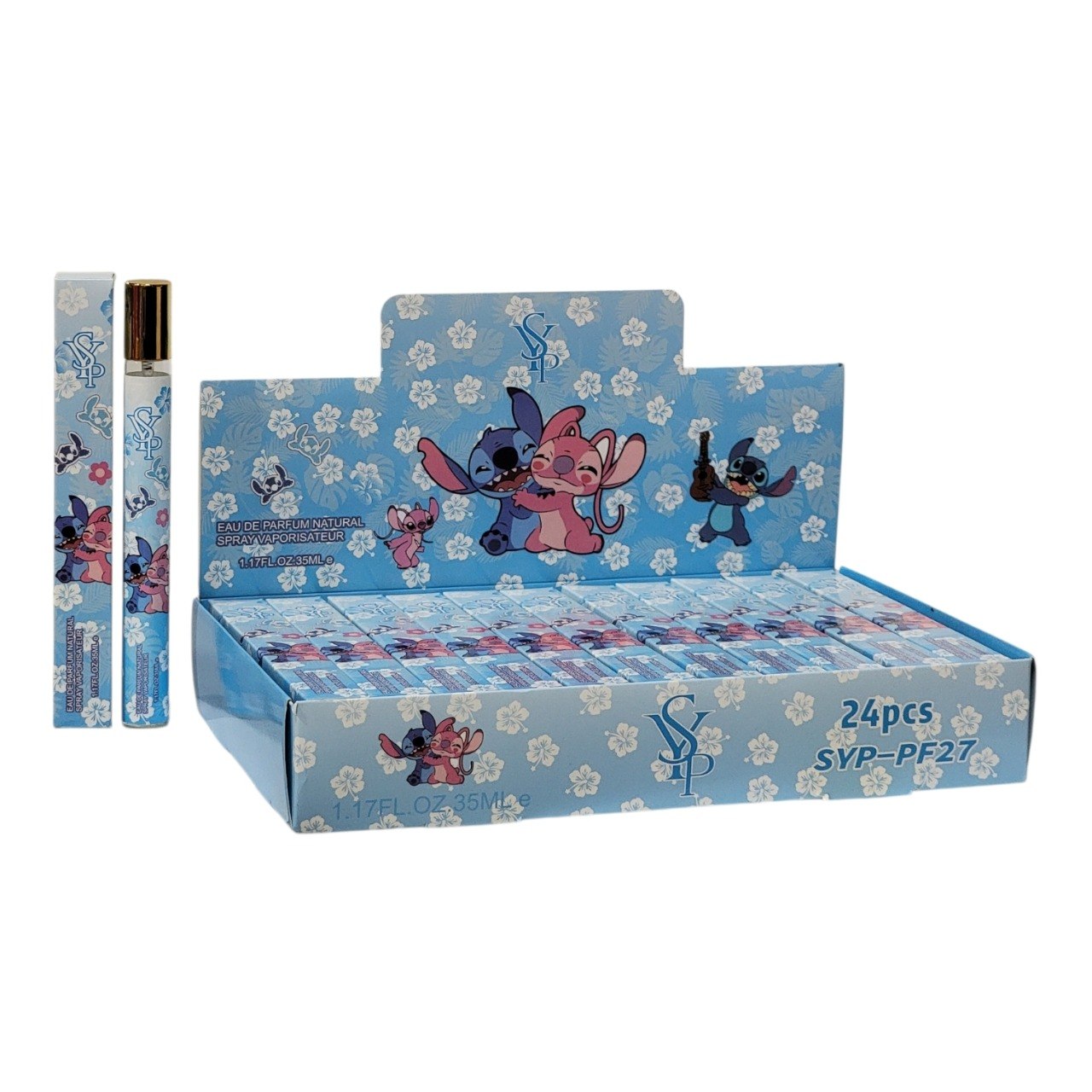 PERFUME EN TUBO PARA NIÑA DE STITCH SIYIPING EDP 35ML