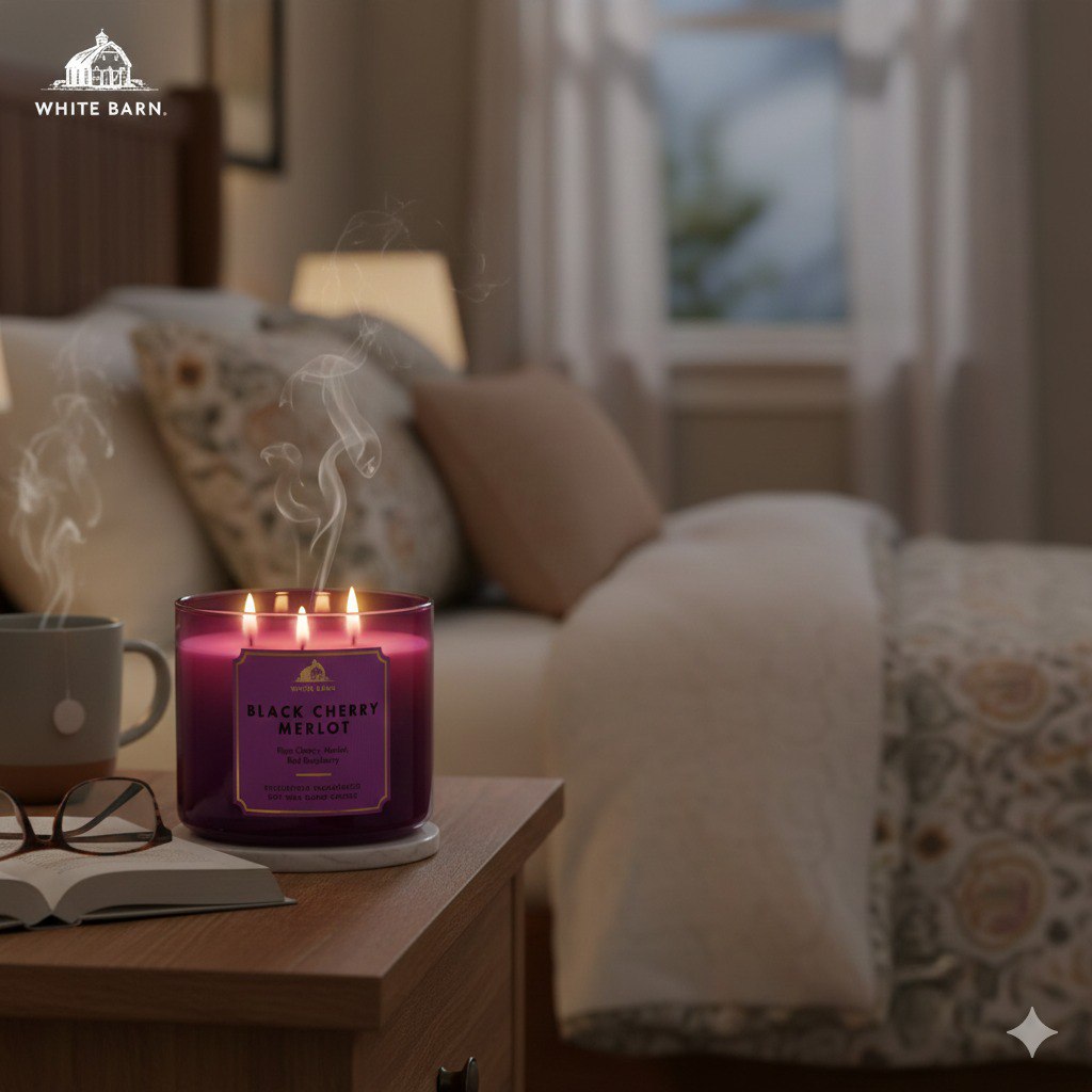 VELA AROMATICA WHITE BARN CHERRY MERLOT 411G