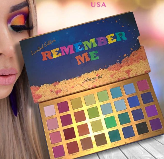 SOMBRAS DE OJOS EN PALETA REMEMBER ME LIMITED EDITION AMOR US