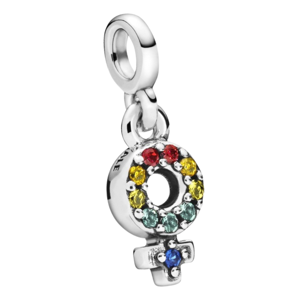 MINIPCH013 COLGANTE SIGNO FEMENINO PARA PULCERA DE CADENA DE ESLABONES LINK