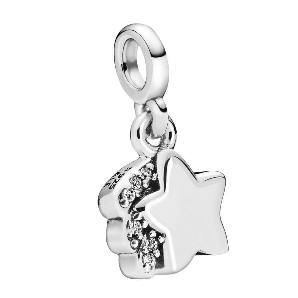 MINIPCH019 COLGANTE DE ESTRELLA PARA PULCERA DE CADENA DE ESLABONES LINK