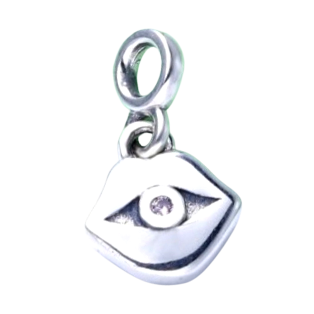 MINIPCH027 COLGANTE OJO TURCO PARA PULCERA DE CADENA DE ESLABONES LINK