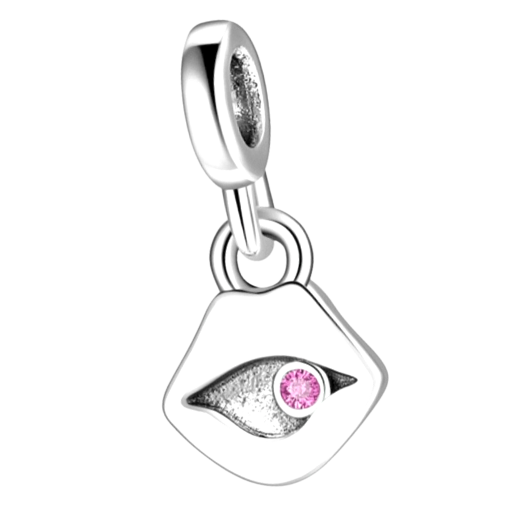 MINIPCH028 COLGANTE OJO TURCO PARA PULCERA DE CADENA DE ESLABONES LINK