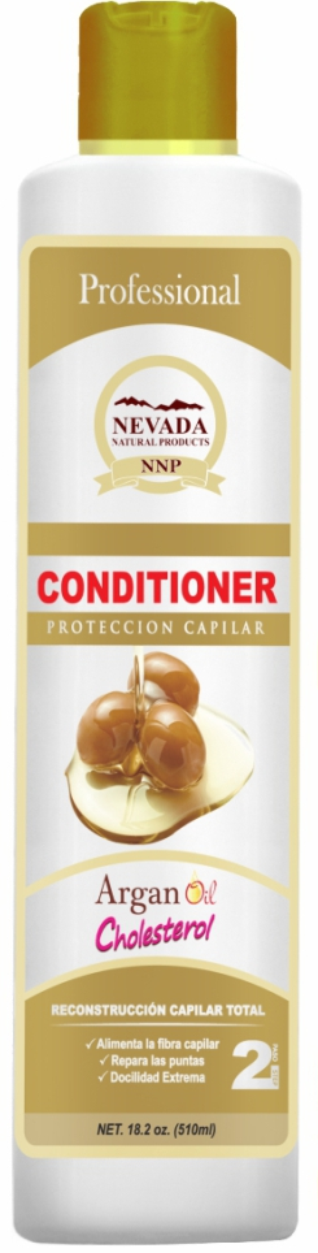 ACONDICIONADOR RECONSTRUCCION CAPILAR DE ACEITE DE ARGAN NEVADA 510ML