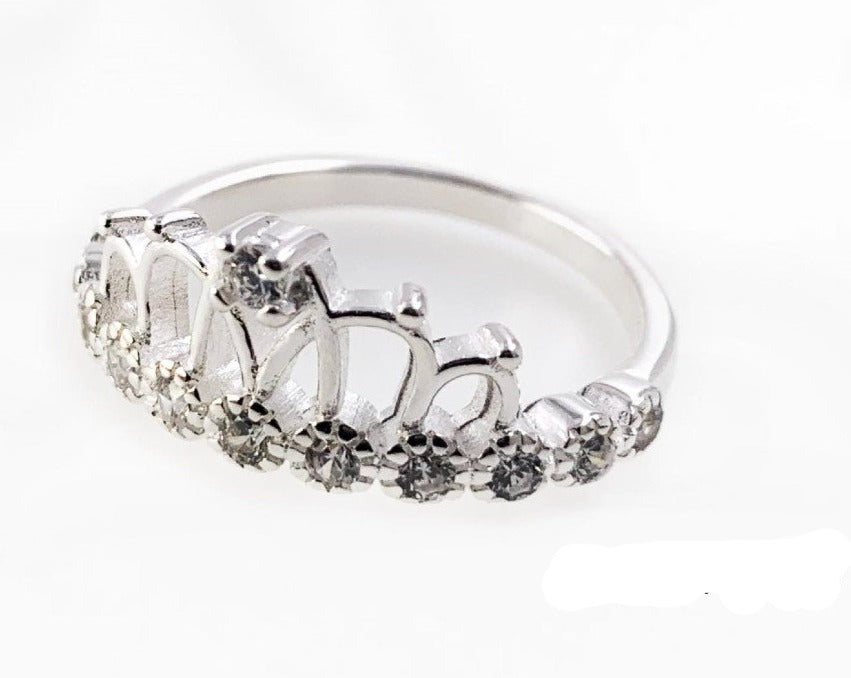 PANI1095 ANILLO CORONA, PLATA 925