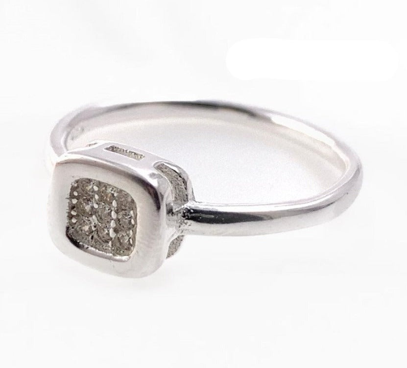 PANI1167 ANILLO CON CIRCONES, PLATA 925