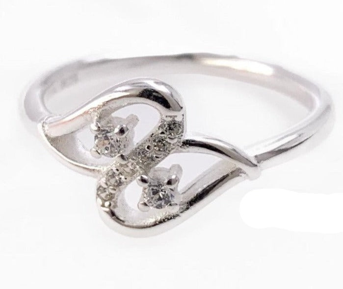 PANI1188 ANILLO CON CIRCONES, PLATA 925