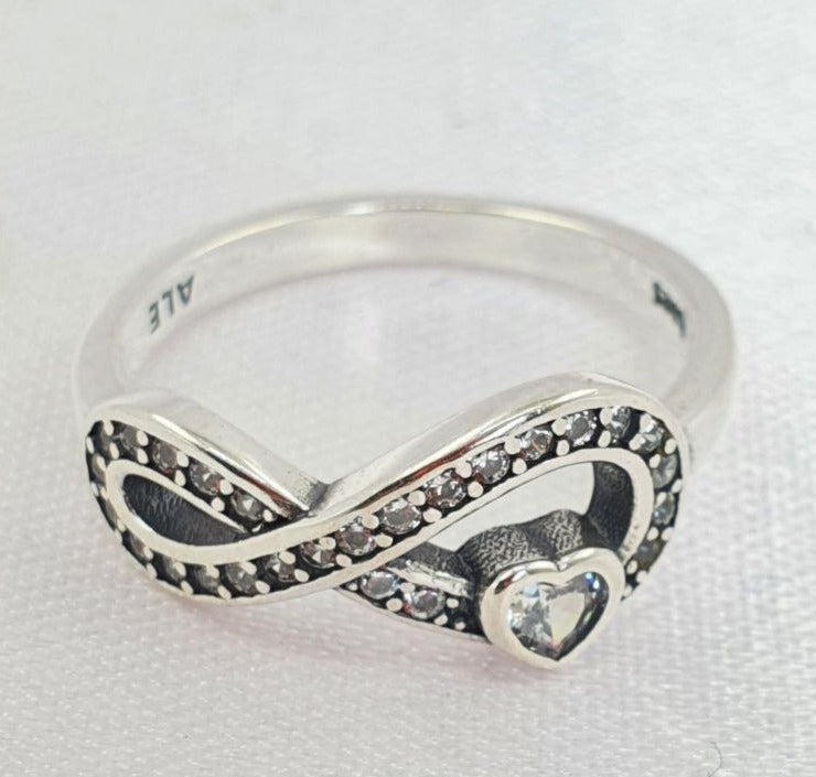 PANI1668 ANILLO INFINITO, PLATA 925