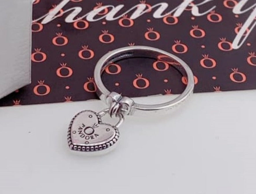 PANI883 ANILLO CORAZON PANDORA, PLATA 925