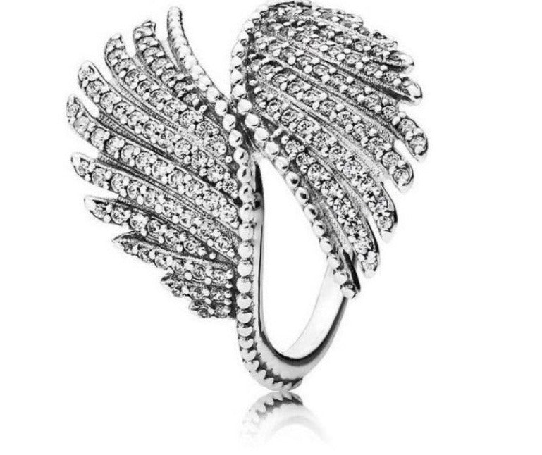 PANI920 ANILLO ALAS PANDORA, PLATA 925