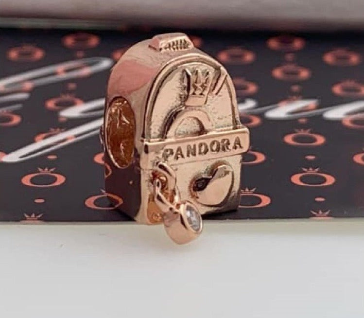 PCHARM1071 MOCHILA PANDORA GOLD ROSE