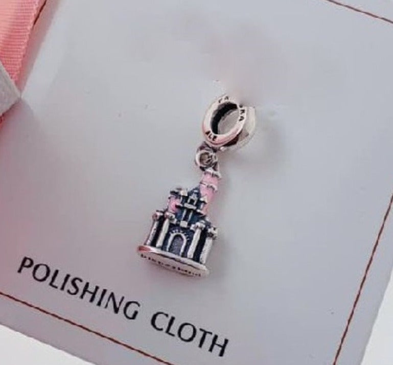 PCHARM1303 COLGANTE DE CASTILLO DE CUENTAS