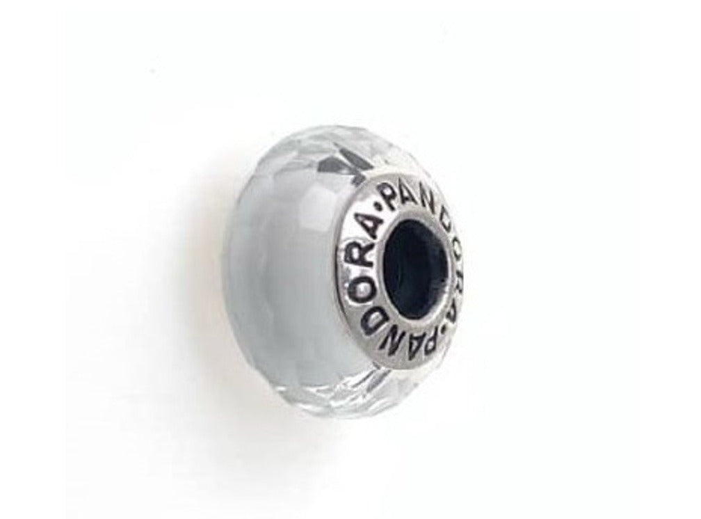 PCHARM1822 CRISTAL DE MURANO BLANCO