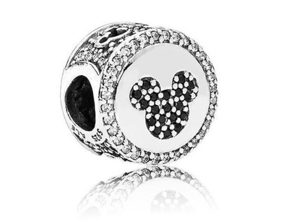 PCHARM2026 CIRCONES TRANSPARENTES Y FORMA DE LA CABEZA DE MICKEY MOUSE EN EL CENTRO