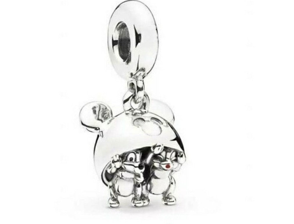 PCHARM2045 COLGANTE SOMBRERO DE MICKEY MOUSE Y LAS ARDILLAS