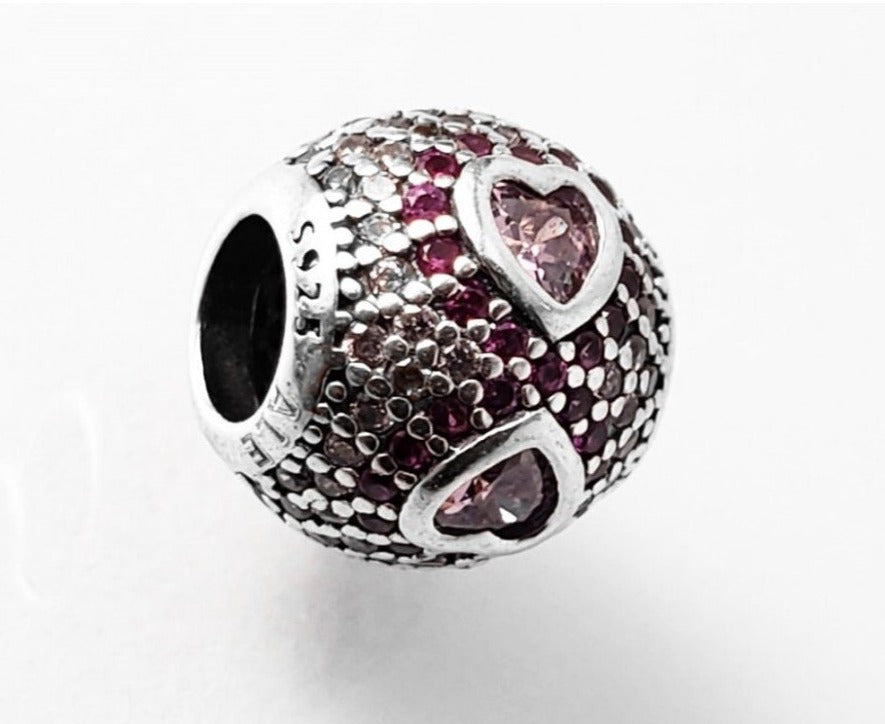 PCHARM2179 CIRCULAR CON CORAZONES CON CIRCONES DE COLORES