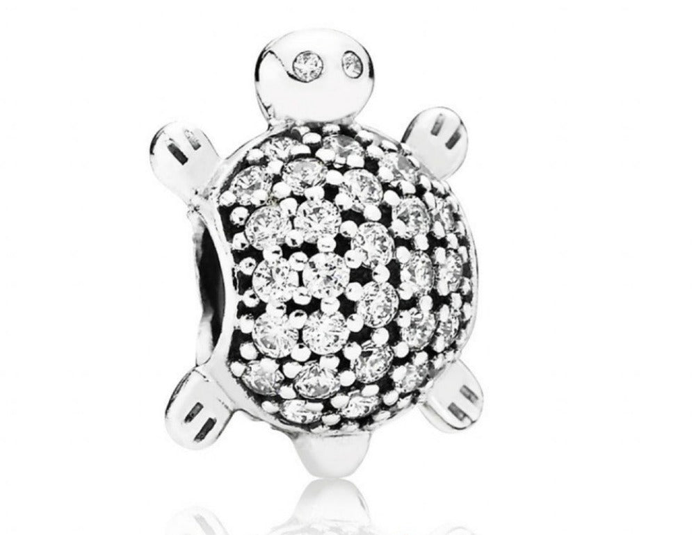 PCHARM2280 TORTUGA CON CIRCONES TRANSPARENTES