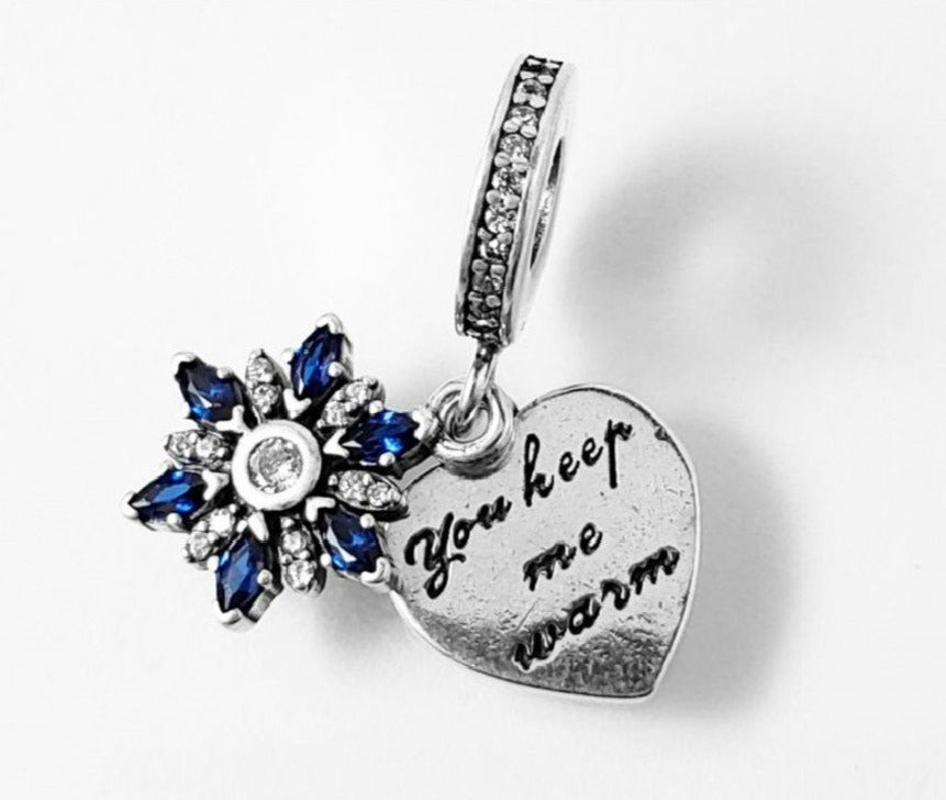 PCHARM2287 COLGANTE DOBLE CON MENSAJE (ME AYUDAS)