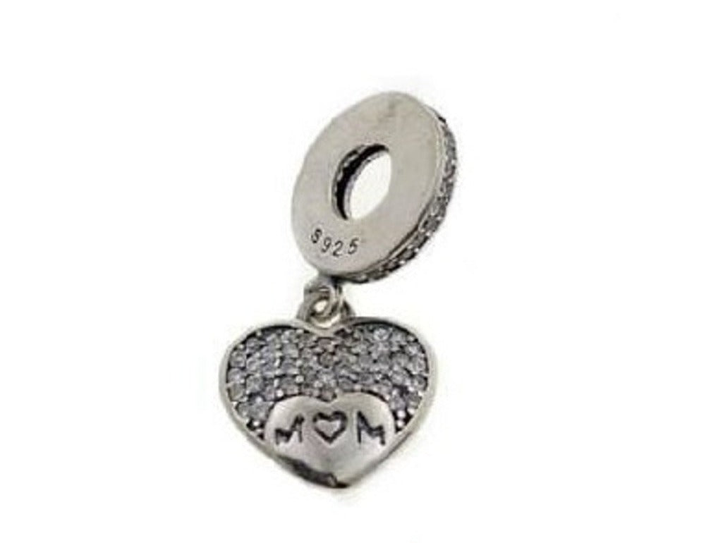 PCHARM2337 COLGANTE DE CORAZON CON MENSAJE (MAMA)