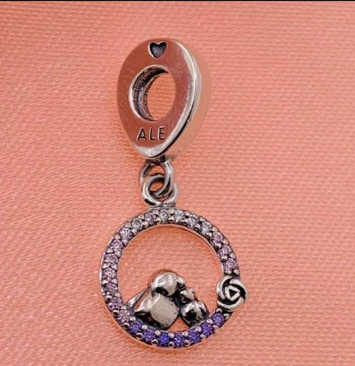 PCHARM2367 COLGANTE DE CIRCONES Y PAJARITOS