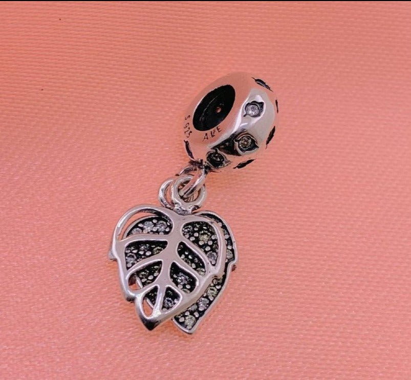 PCHARM2394COLGANTE DOBLE HOJA DE OTOÑO