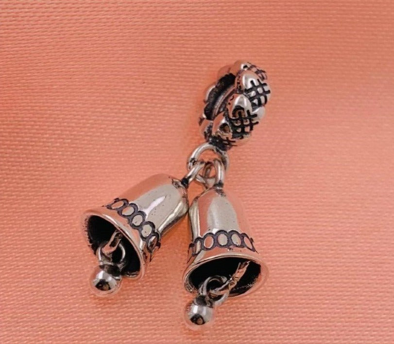 PCHARM2411 COLGANTE DOBLE DE CAMPANAS