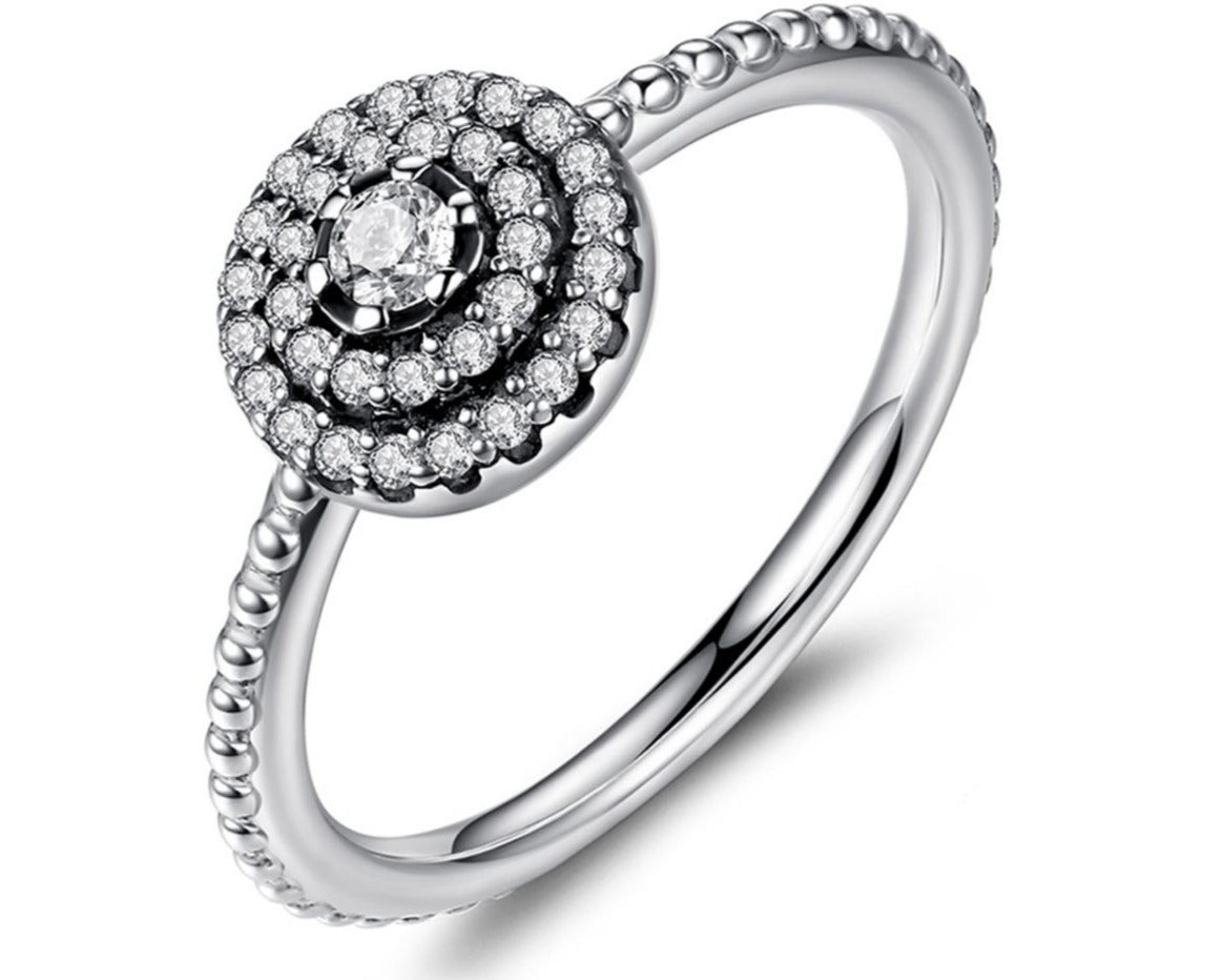 PANI1070 ANILLO ELEGANTE RADIANTE PANDORA, PLATA 925