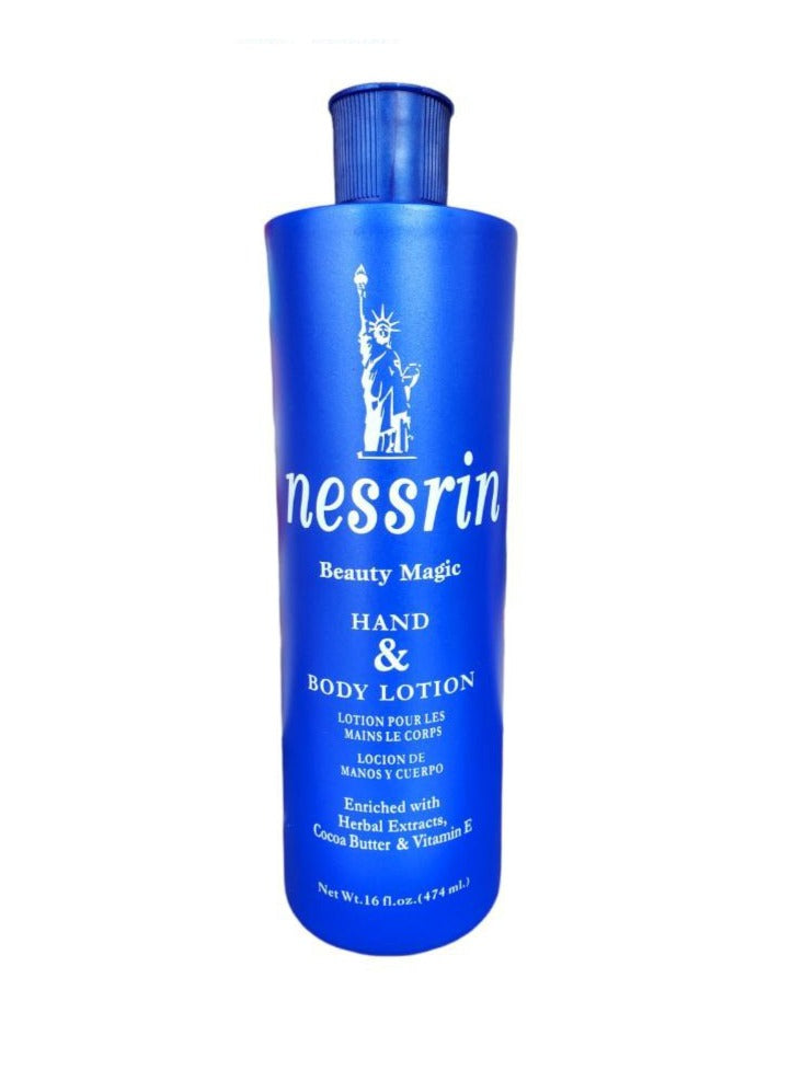 CREMA CORPORAL Y DE MANOS CON MANTECA DE COCOA Y VITAMINA E NESSRIN 474ML