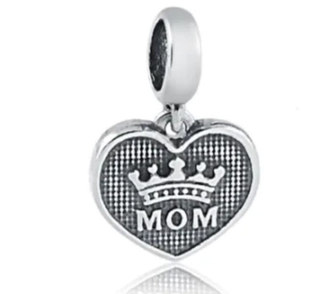 PCHARM2700 COLGANTE DE CORAZON CON MENSAJE (MAMA)
