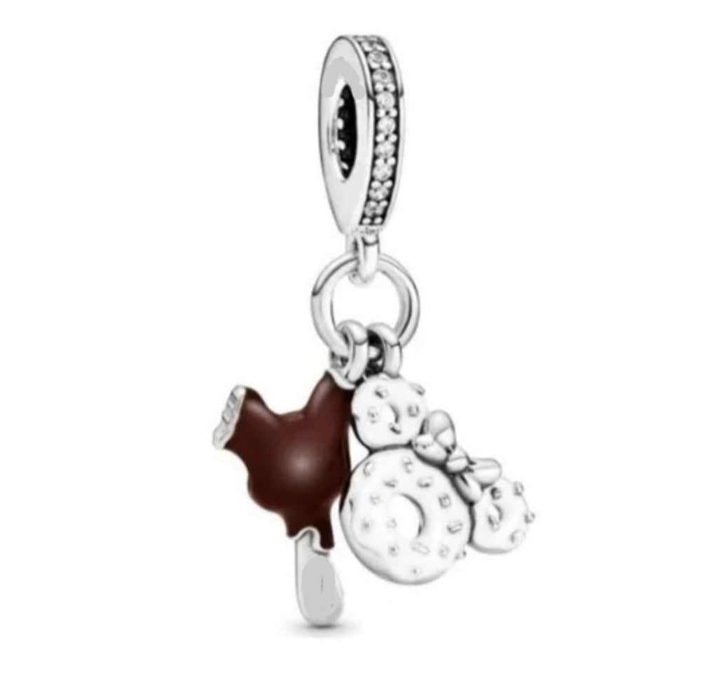 PCHARM2838 COLGANTE DOBLE DE MINNIE MOUSE