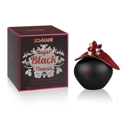 LOMANI ROYAL BLACK FLOWERS EDP 100ML (M)