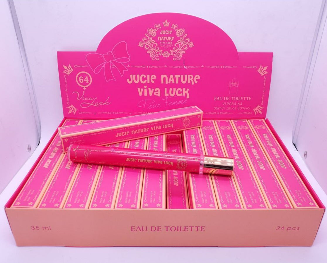 PERFUME EN TUBO PARA DAMA JUICI NATURE 64 EDT 35ML (M)