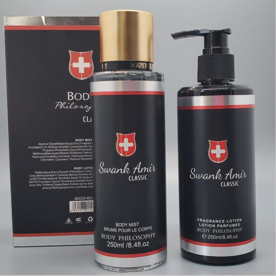 SET SPLASH ECONOMICO HOMBRE SWANK AMIR CLASSIC SPLASH 250ML CREMA 236 set-splash-economico-hombre-swank-amir-classic-splash-250ml-crema-236