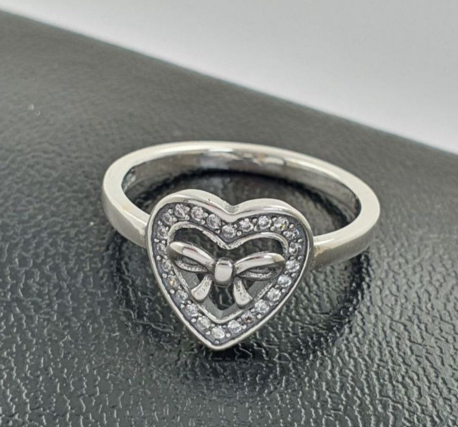 PANI1708 ANILLO CORAZON PANDORA, PLATA 925