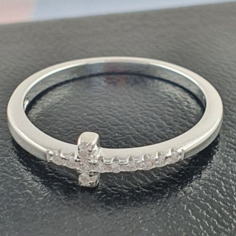 PANI1812 ANILLO DE CRUZ, PLATA 925