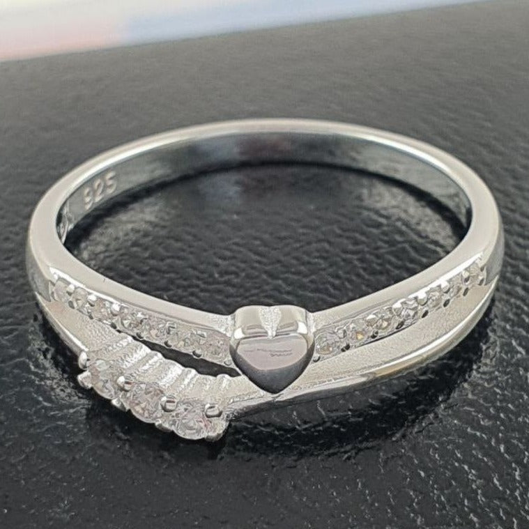 PANI1815 ANILLO DE CORAZON, PLATA 925