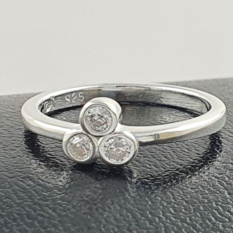 PANI1817 ANILLO CON CIRCONES, PLATA 925