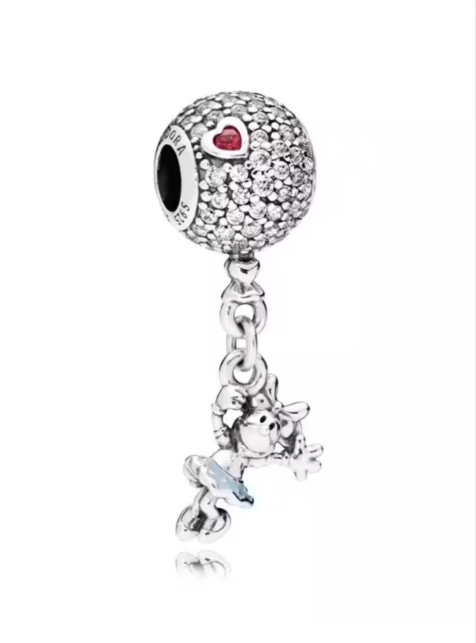 PCHARM2038 COLGANTE DE MINNIE MOUSE CON GLOBO