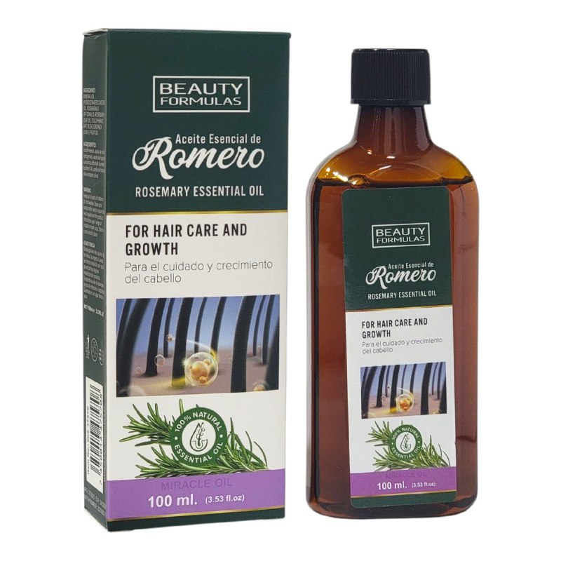 ACEITE PARA EL CABELLO DE ROMERO PARA EL CRECIMIENTO DEL PELO BEAUTY 100ML