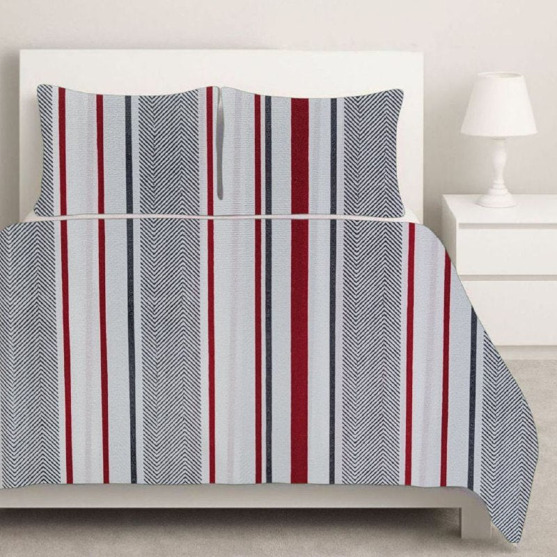 JUEGO DE SABANAS CAMERA DE 4 PIEZAS QUEEN BENELI HOME, 48 ESTILOS