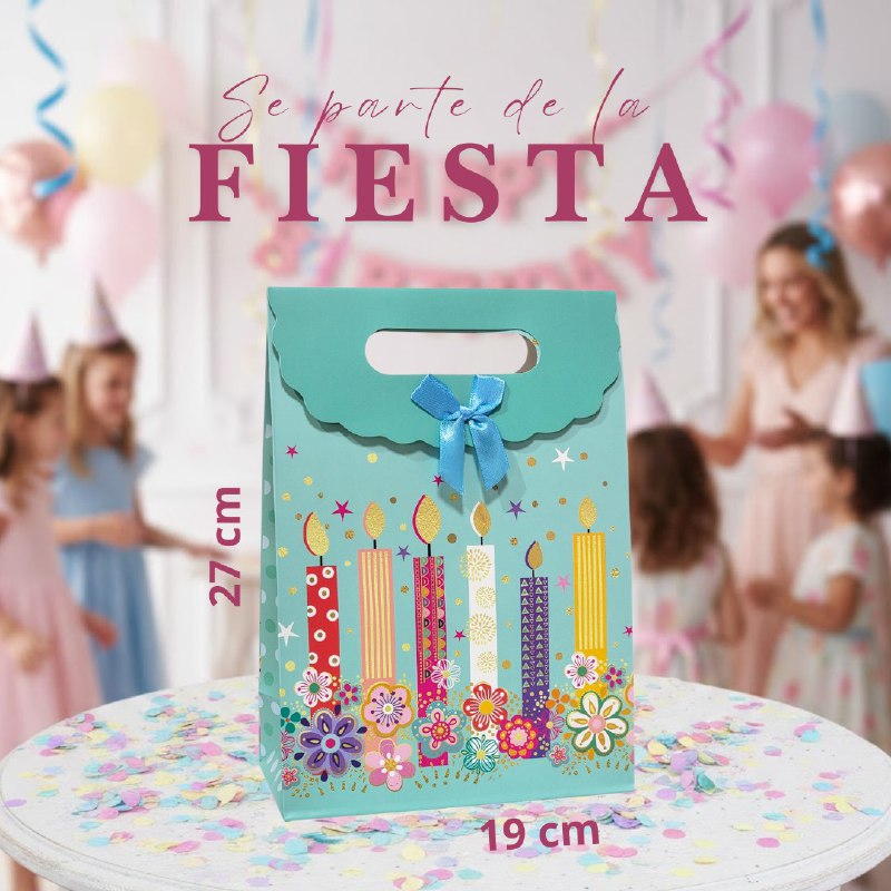 BOLSA DE REGALO MEDIANO 19X27CM