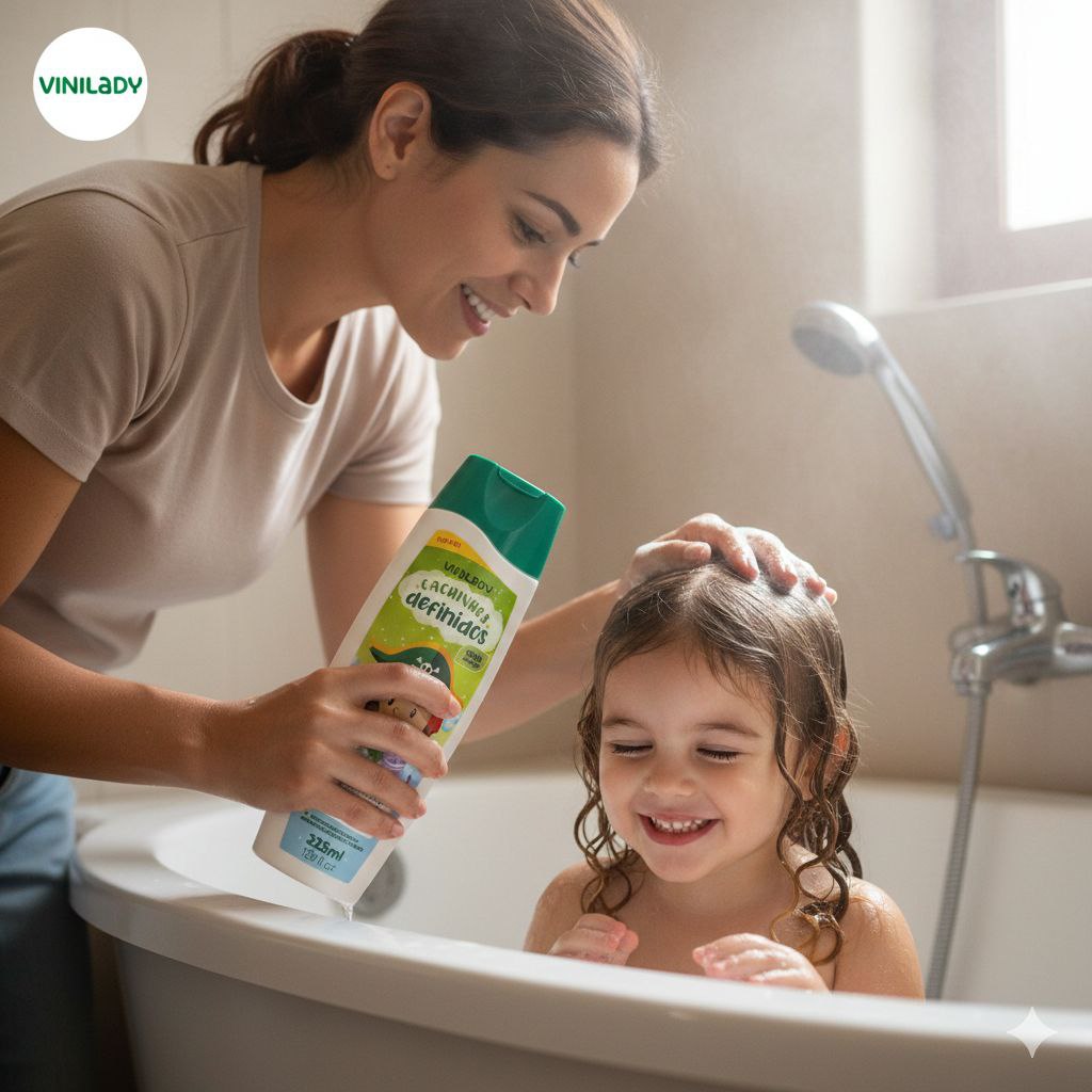 SHAMPOO PARA RIZOS DEFINIDOS HIDRATADOS Y SUAVES RIZOS DEFINIDOS VINILADY 325ML