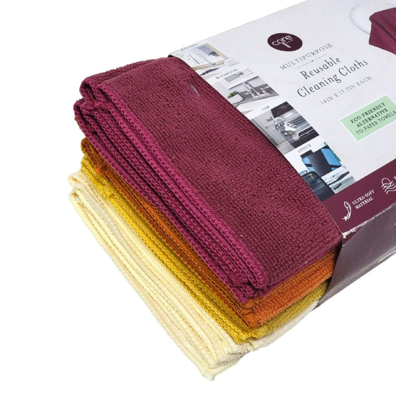 TRAPO DE MICROFIBRA MULTIUSOS EN PAQUETE DE 16 PIEZAS MEDICI 35X45CM