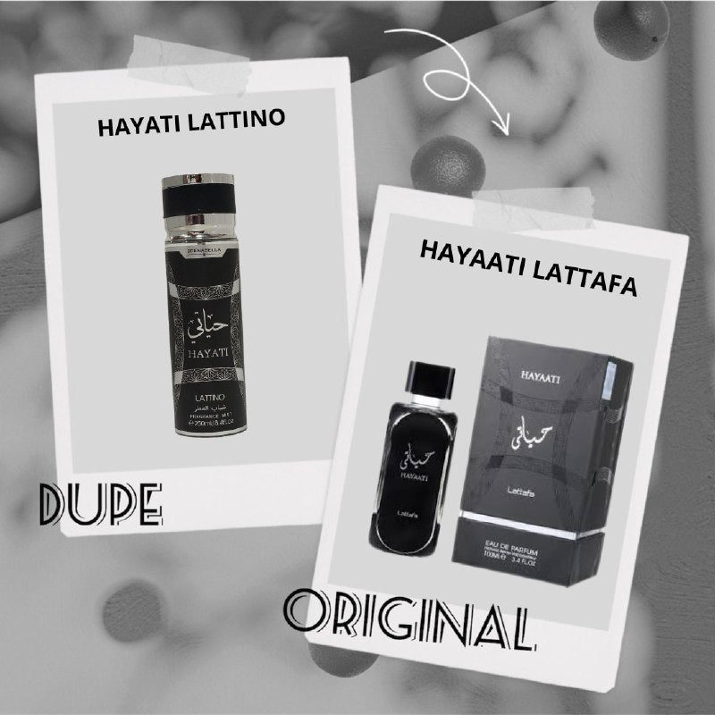 SPLASH HAYATI LATTINO 250ML (H) (AROMA SIMILAR LATTAFA HAYAATI BLACK)