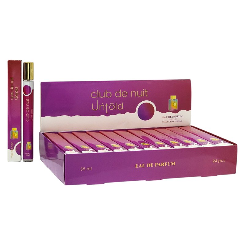 PERFUME EN TUBO PARA MUJER CLUB DE NUIT UNTOLD EDP 35ML (M) (AROMA SIMILAR ARMAF CLUB DE NUIT UNTOLD)