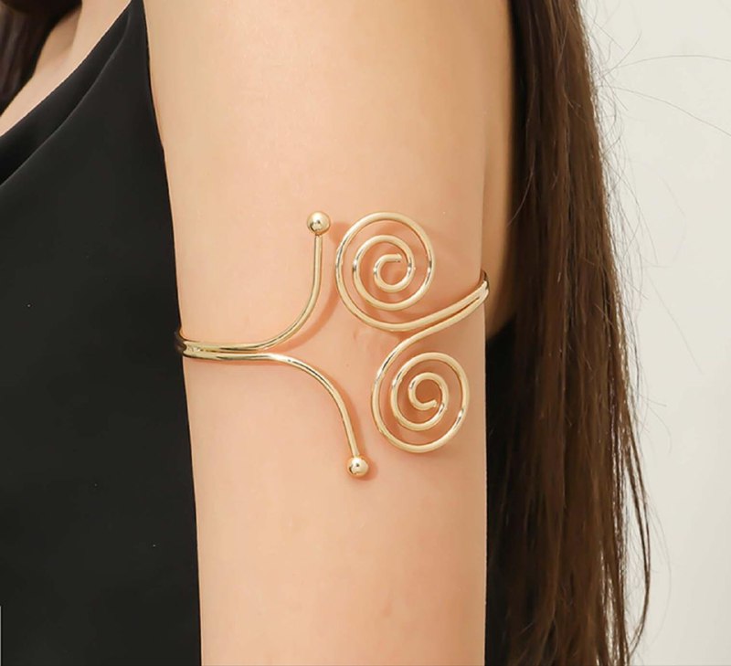 BRAZALETE PARA BRAZO SUPERIOR AJUSTABLE DE ACERO